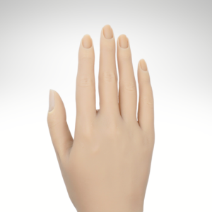 Silikonowa ręka do ćwiczeń paznokci „Grażynka”