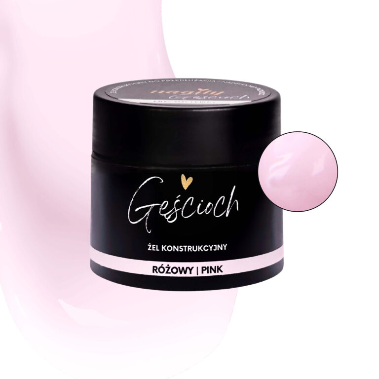 Gęścioch: żel konstrukcyjny różowy | pink 15ml