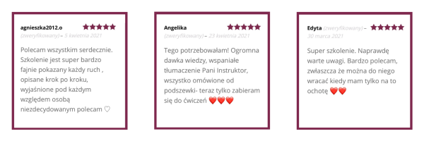 Szkolenie online Aquastroke - obrazek 25
