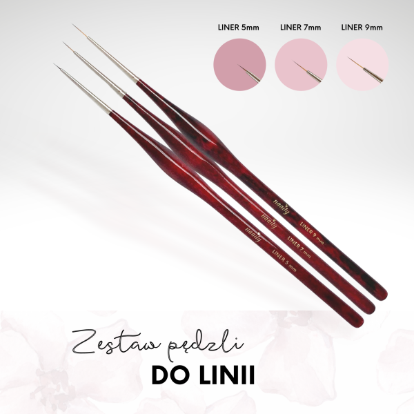 Zestaw pędzli do linii - obrazek 8