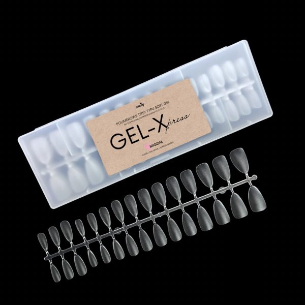 Gel-Xpress | metoda „Soft Gel Tips”- MIGDAŁ LONG