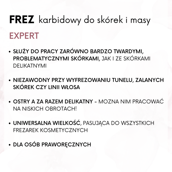 Frez do skórek