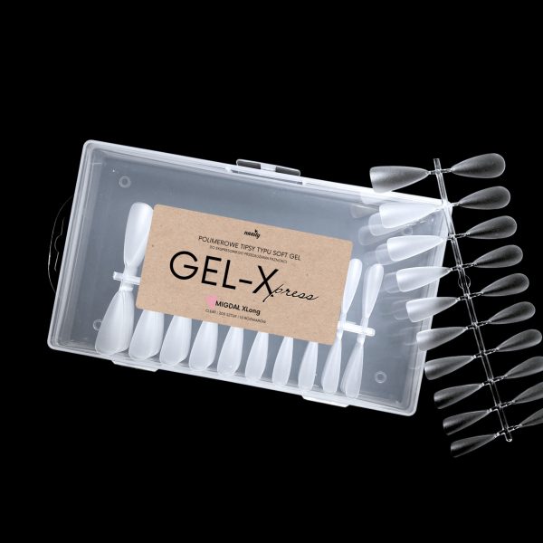 Gel-Xpress | metoda „Soft Gel Tips”- MIGDAŁ | SZPIC XLong