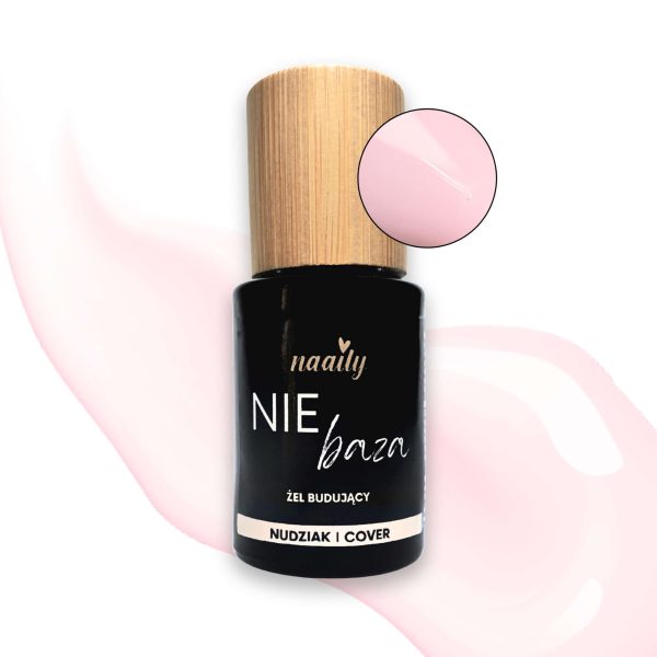 NIEbaza: żel budujący nudziak | cover 10ml - obrazek 2