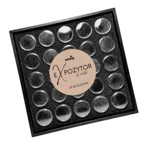 eXpozytor do ozdób | 25 słoiczków