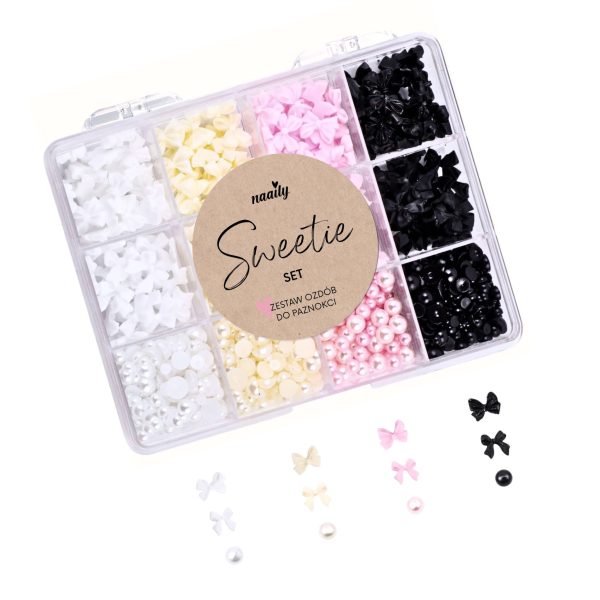 Sweetie Set - zestaw ozdób do paznokci