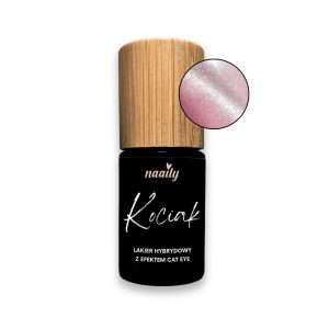 Kociak różowy - lakier hybrydowy z efektem cat eye 5ml