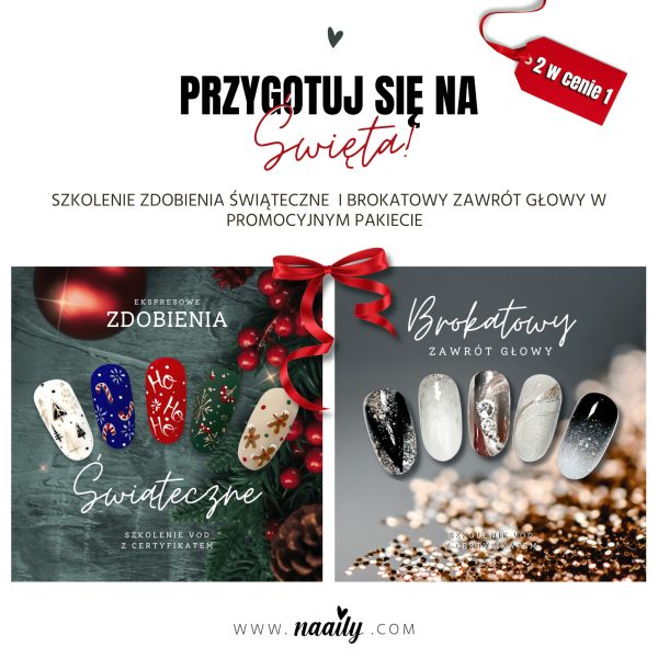 Szkolenie Ekspresowe zdobienia świąteczne + prezent