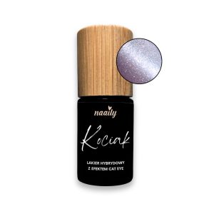 Kociak fioletowy - lakier hybrydowy z efektem cat eye 5ml