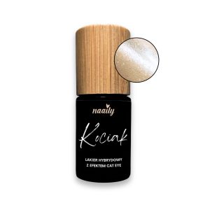 Kociak jasny złoty - lakier hybrydowy z efektem cat eye 5ml