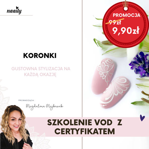 Szkolenie VOD Koronki (z certyfikatem) - obrazek 2