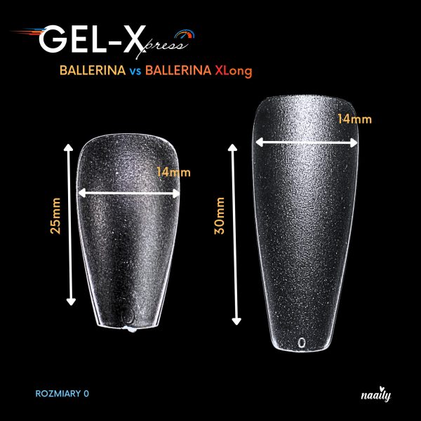 Gel-Xpress | metoda „Soft Gel Tips”- BALLERINA - obrazek 4