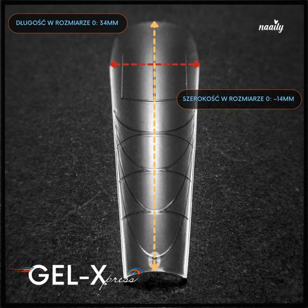 Gel-Xpress - BALLERINA XXL EASY FRENCH - obrazek 4