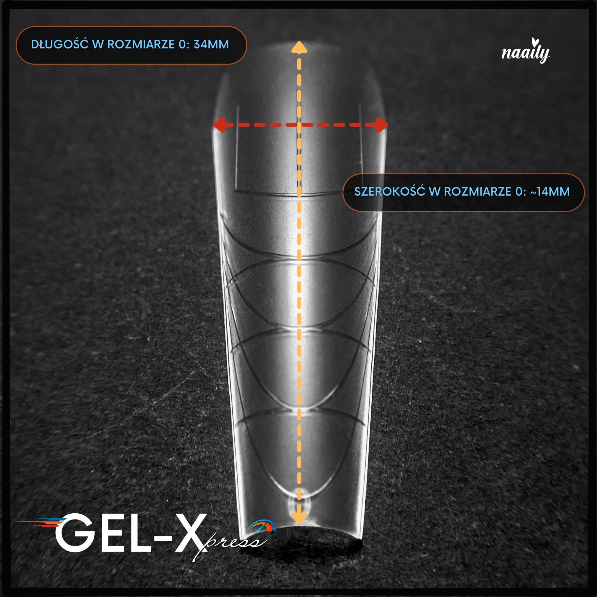 Gel-Xpress - BALLERINA XXL EASY FRENCH - obrazek 4