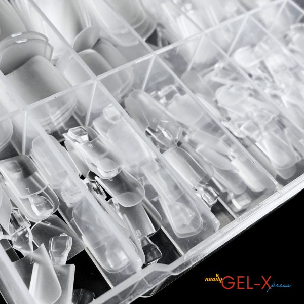 Gel-Xpress | metoda „Soft Gel Tips”- KWADRAT +SIZE ( dłonie i stopy ) - obrazek 3