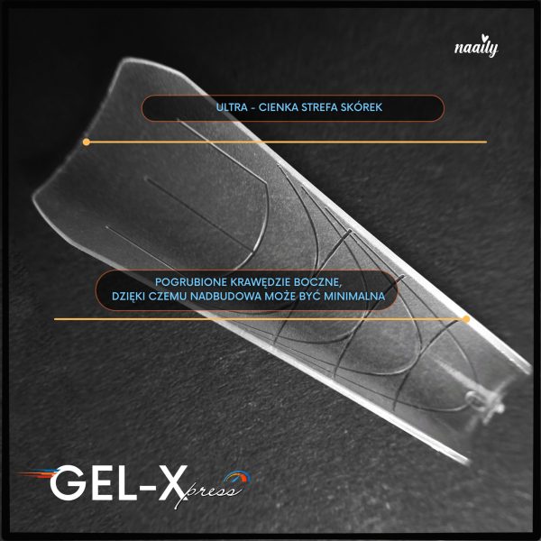 Gel-Xpress - BALLERINA XXL EASY FRENCH - obrazek 3