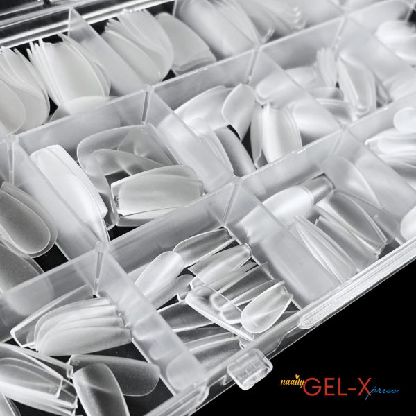Gel-Xpress | metoda „Soft Gel Tips”- BALLERINA XS - obrazek 2