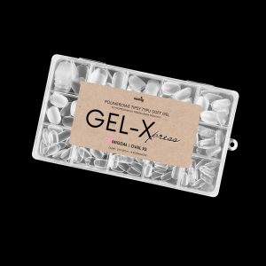 Gel-Xpress | metoda „Soft Gel Tips”- MIGDAŁ | OVAL XS