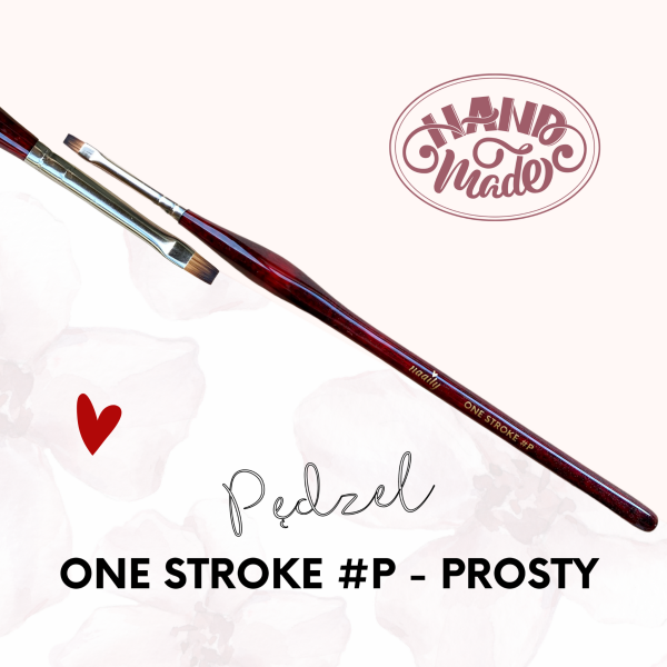 Pędzelek do zdobień ONE STROKE Prosty Naaily - obrazek 5