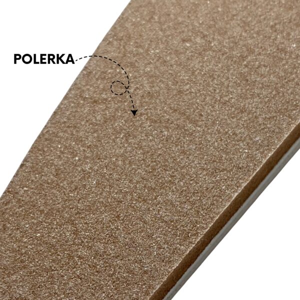 Pilniko-polerka do paznokci Naaily 180/180 w kształcie łódki – pilnik i polerka 2w1, gradacja 180, elastyczna, niełamliwa baza, równy nasyp, idealna do żelu, hybrydy, akrylu i naturalnej płytki