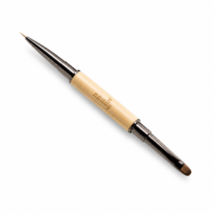 Pędzelek do żelu 2w1 Naaily – Gel Brush + Liner 6 mm | dwustronny